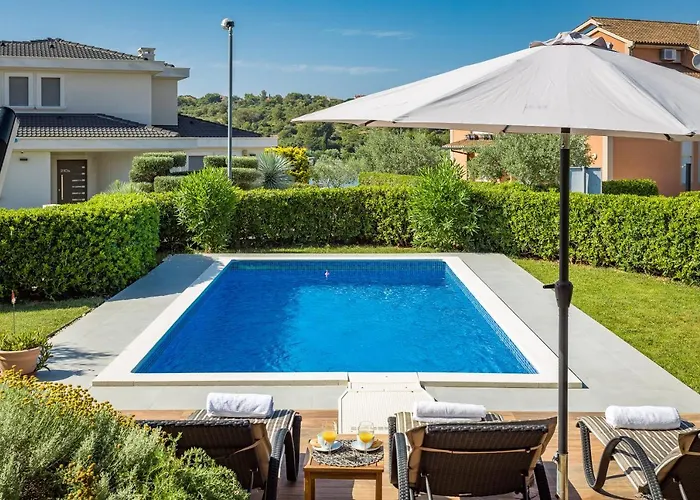 Lovely Istrian Apartment With A Private Swimming Pool And A Charming Garden