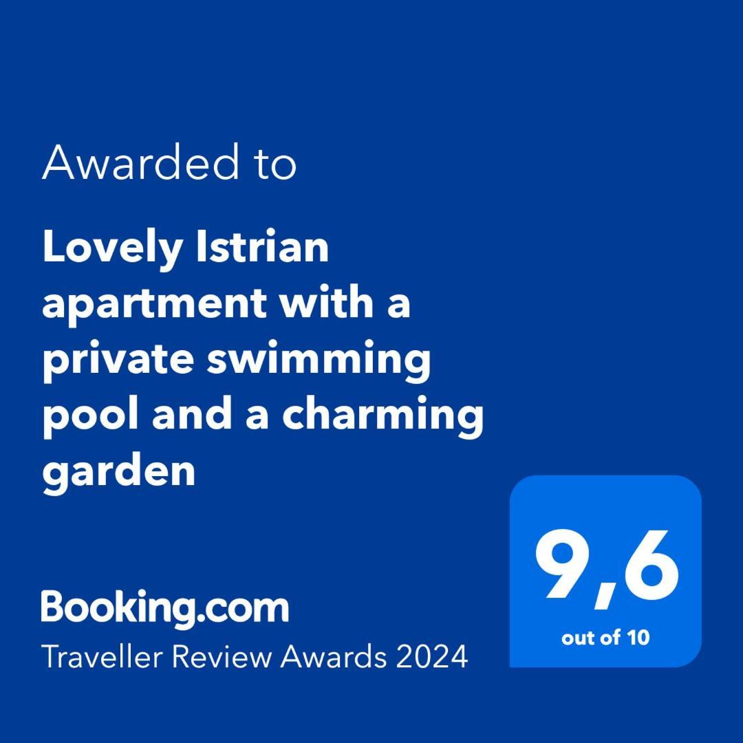 Apartmán Lovely Istrian With A Private Swimming Pool And A Charming Garden *